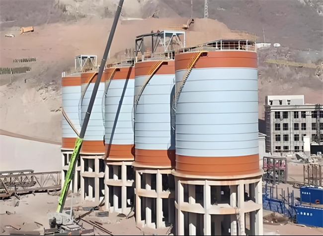 马鞍山高架钢板仓